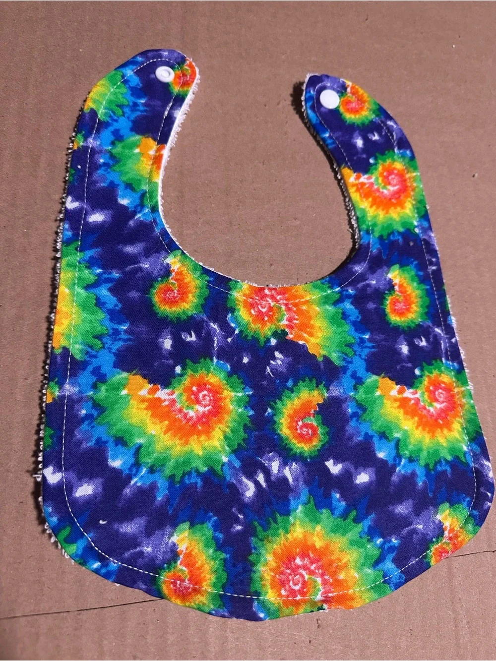 Handmade Tie Dye bib